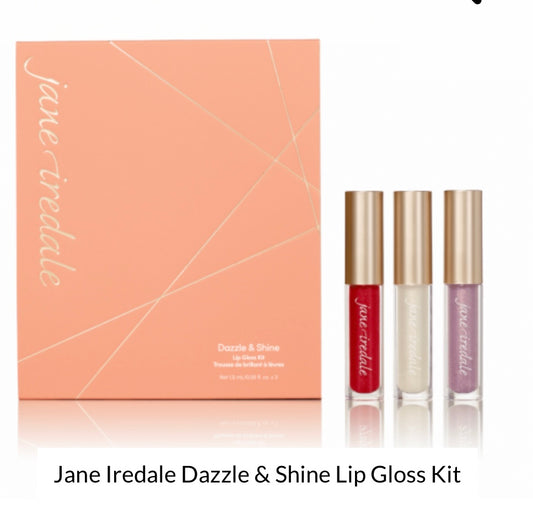 Jane Iredale Dazzle & Shine Lip Gloss Kit